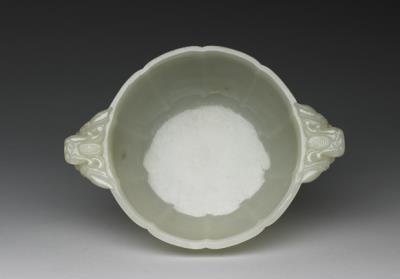 图片[3]-Jade brush washer in the shape of a melon-China Archive